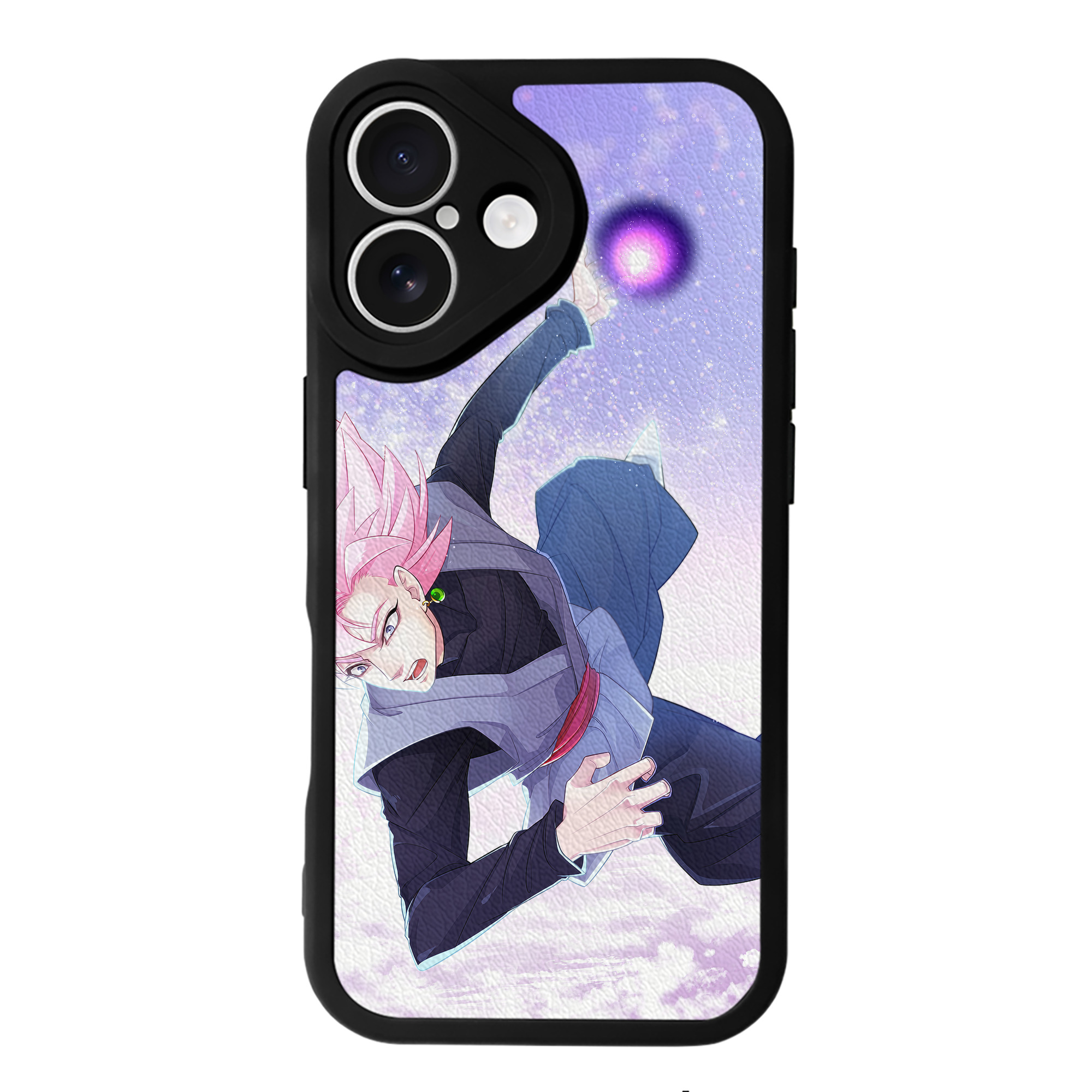 （画像用） ドラゴンボール DRAGON BALL 【iPhone 16シリーズ対応】シリコンスマホケース（レザー調） 材質：シリコン